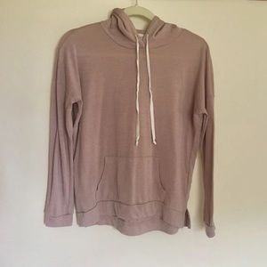 Forever 21 Long Sleeve Hooded Top